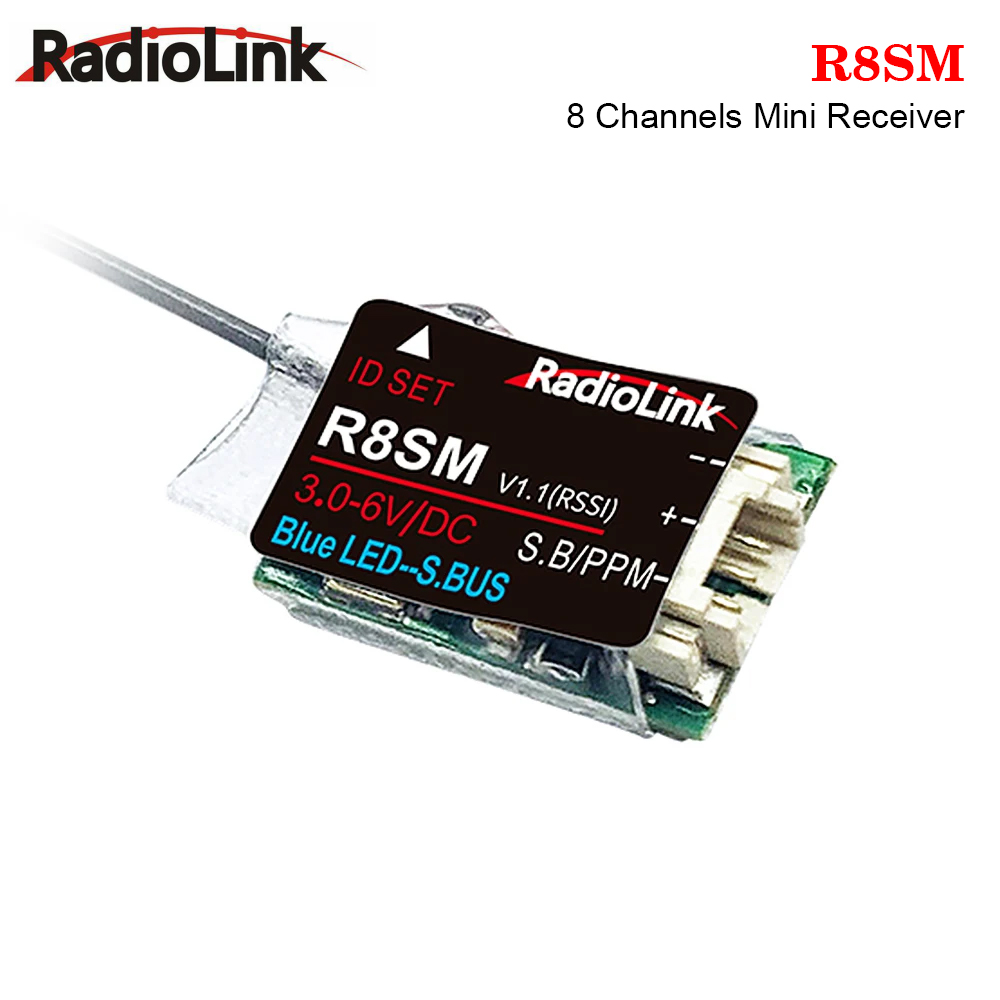 Receiver Sbus 8Ch - Radiolink R8SM 8-канальный мини-приемник для радиоуправляемых