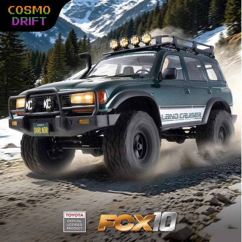 Rc Hobby Motor - Радиоуправляемая модель внедорожника Toyota LC80 FMS