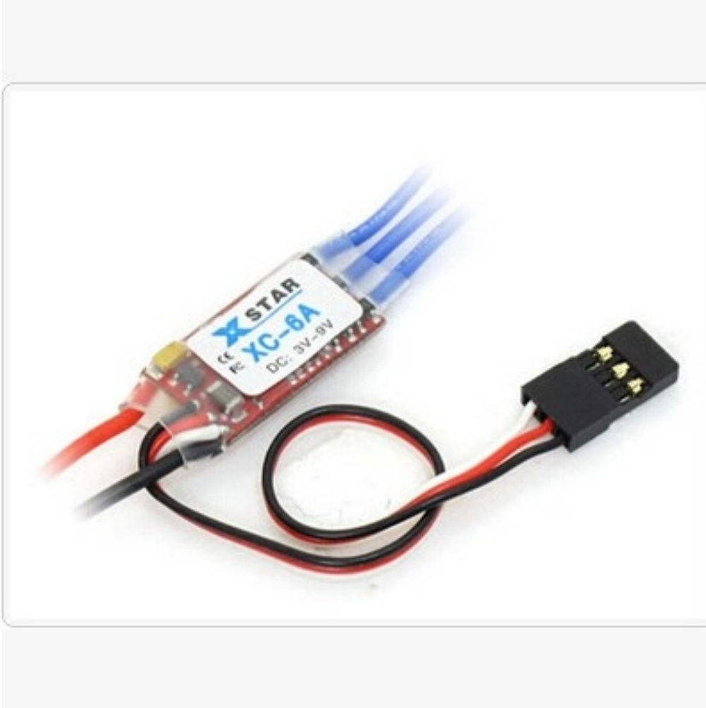 Rc Hobby Motor - FATJAY XC-6A Бесщеточный ESC 6A 1-2S