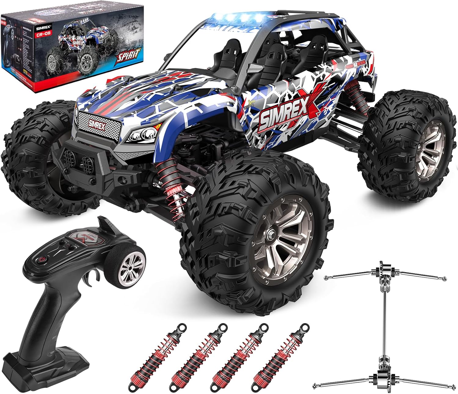 Радиоуправляемый монстр-трак 4 – обзор и цена Rc Hobby Grade Monster Truck