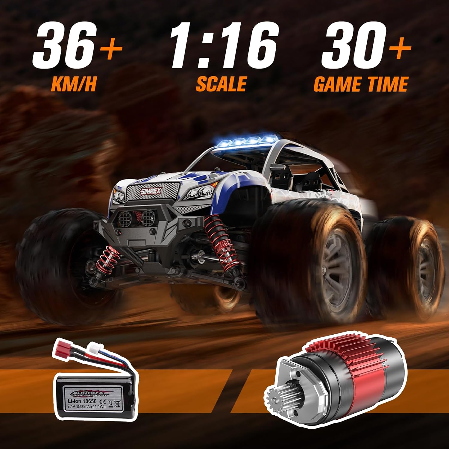 Радиоуправляемый монстр-трак 4 – обзор и цена Rc Hobby Grade Monster Truck