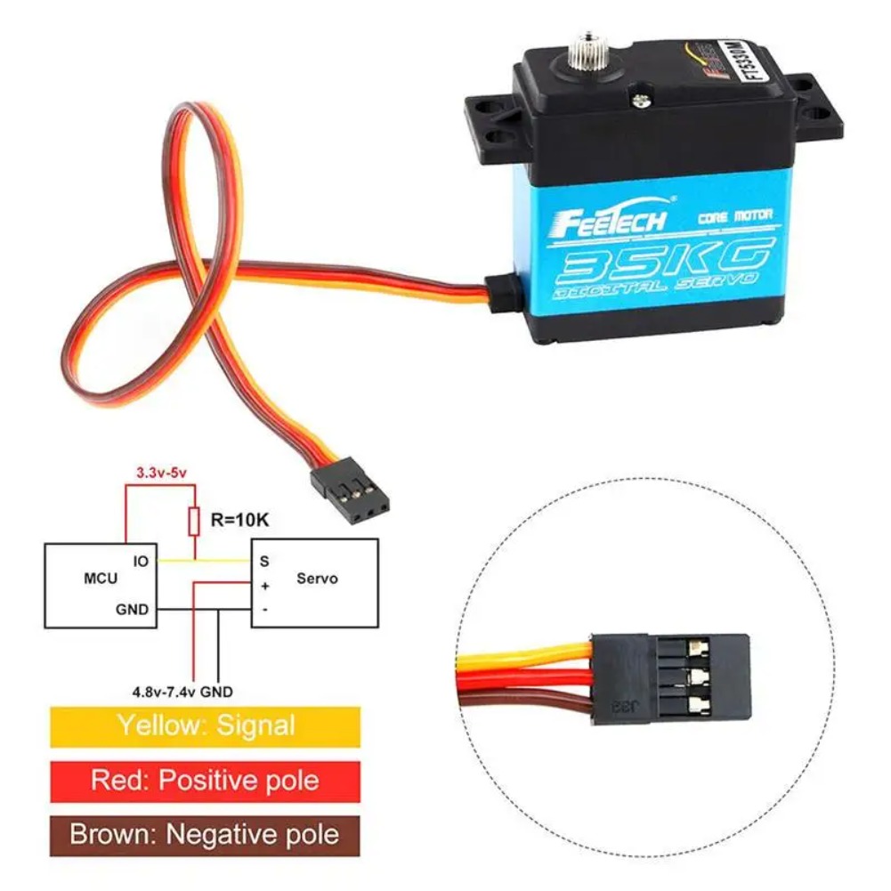 Цифровой сервопривод FEETECH F – обзор и цена Rc Hobby Shops