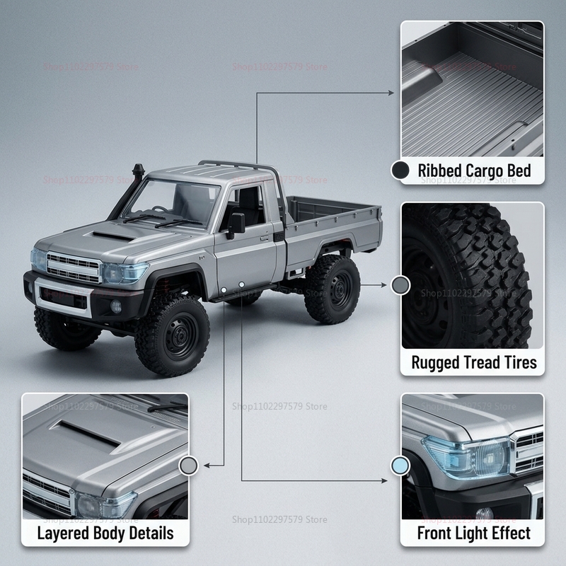 MN82 – усовершенствованная мод – обзор и цена Rc Hobby Grade Truck