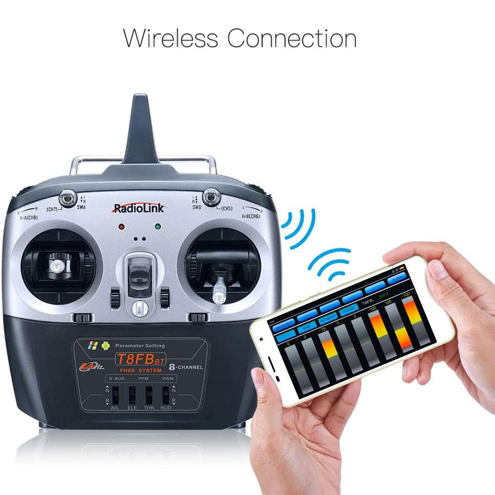 Радиопередатчик Radiolink T8FB – обзор и цена Receiver Sbus 8Ch