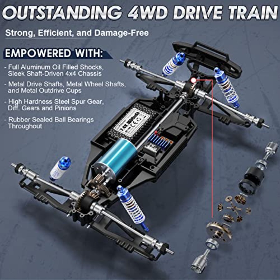 Внедорожный радиоуправляемый м – обзор и цена Rc Hobby Grade Monster Truck