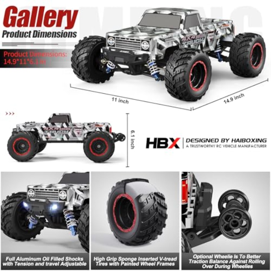 Внедорожный радиоуправляемый м – обзор и цена Rc Hobby Grade Monster Truck