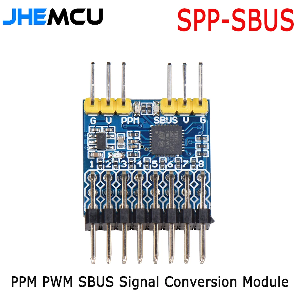 JHEMCU 8-канальный приемник PW – обзор и цена Receiver Sbus 8Ch