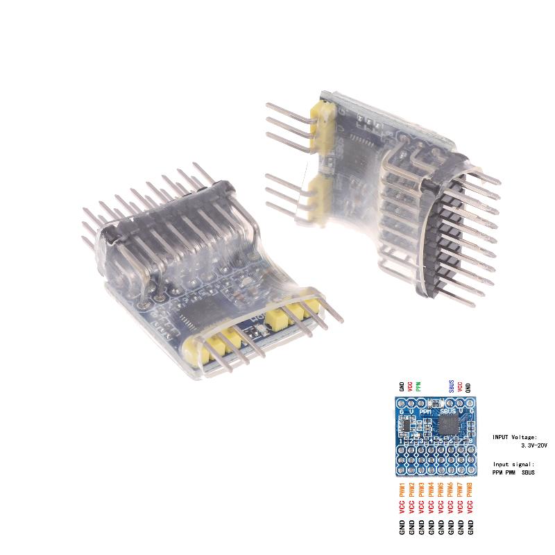1/2 шт. Модуль преобразования  – обзор и цена Receiver Sbus 8Ch