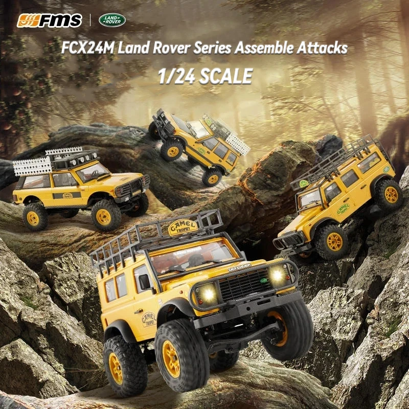 FMS 1/24 Land Rover Defender R – обзор и цена Rc Hobby Land
