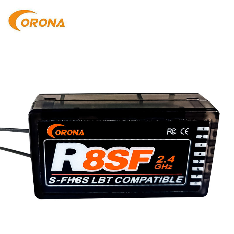Corona R8SF 8-канальный 2.4ГГц – обзор и цена Receiver Sbus 8Ch