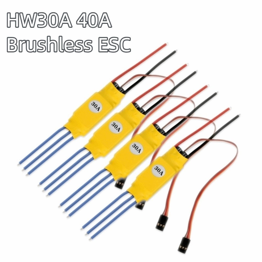 Бесколлекторный ESC HW30A 40A  – обзор и цена Rc Plane Hobby Zone