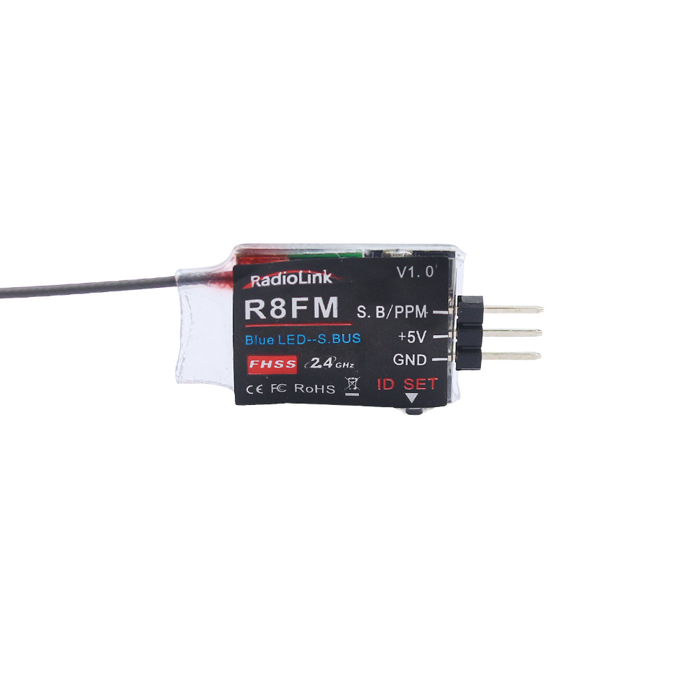 Radiolink 2,4 ГГц R8FM 8-канал – обзор и цена Receiver Sbus 8Ch