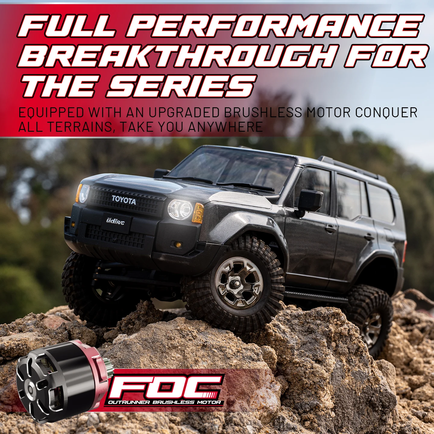 UDIRC 1/18 1/24 Масштабный вне – обзор и цена Rc Hobby Grade Truck